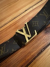Louis Vuitton Monogram LV Gürtel Braun Herren 100/40cm