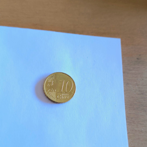 Euro cent kursmünze - 10,