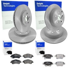 DELPHI BREMSSCHEIBEN + BELÄGE
