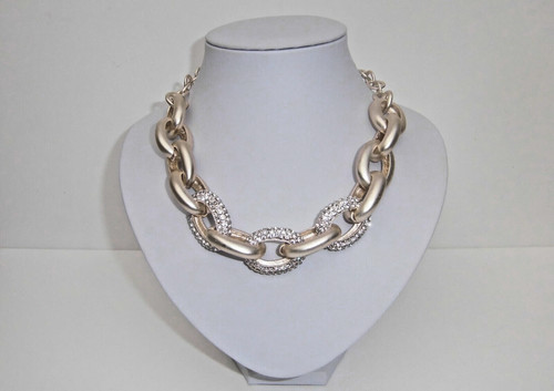 Halskette collier goldfarbig - collier,