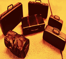 Ladegut Deko Set Reisekoffer