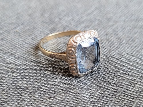 Alter filigraner ring 333er - -,