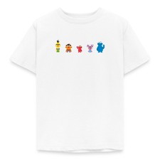 Sesamstraße Pixel Charaktere Kinder T-Shirt