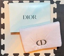 Dior Pink Cushion Pouch with Innentasche CD Logo Gebraucht