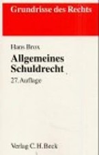 Allgemeines Schuldrecht