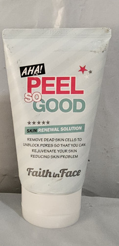 Faith face aha peel good - aha, so