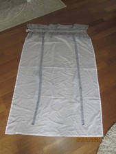 Wunderschönes neues Raffrollo von Otto  - weiß - grau  - Breite ca 80 cm -