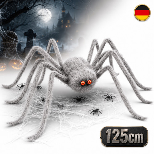 Spinne set riesenspinne - spinne, 125cm