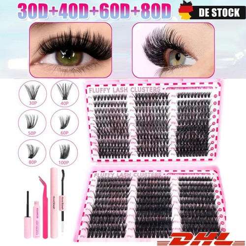 Fluffy individual eyelashes - individual,