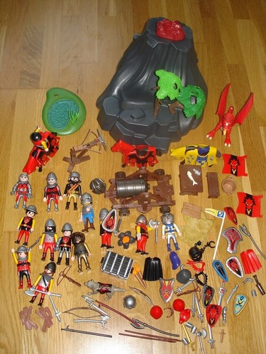 Playmobil vulkan roter - playmobil,
