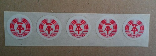 Ddr klebemarken - ddr,