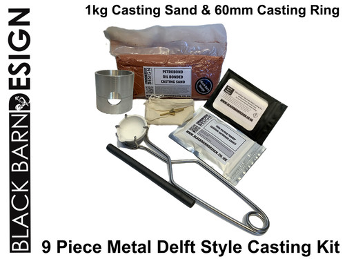 Stück delfter stil sandguss - 9,