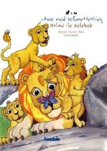 Löwe und schmetterling aslan - schmetterling:,