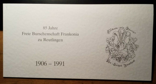 Freie burschenschaft frankonia - burschenschaft,