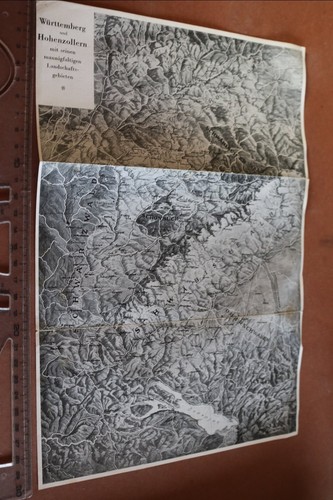 Tolle alte reliefkarte - alte,