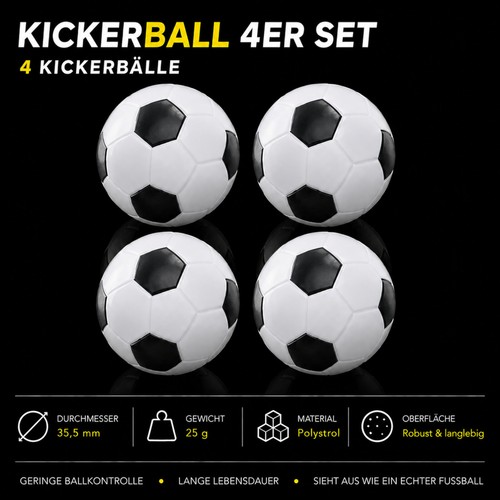 Kickerbälle 35mm 4er - , set