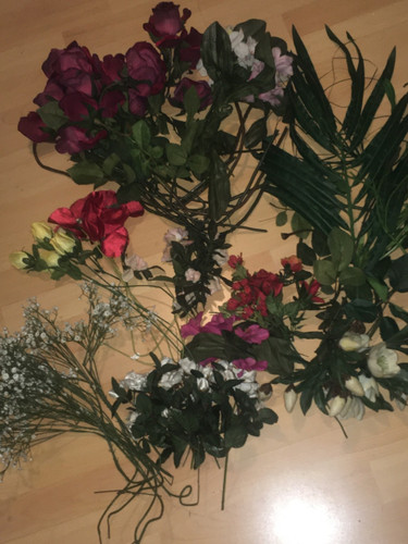 Diverse kunstblumen florales - diverse, kunstblumen,