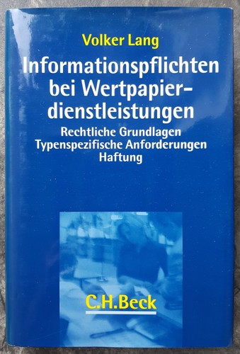 Informationspflichten bei