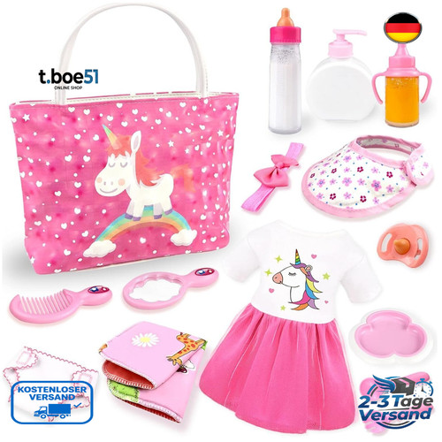Baby puppe zubehör set - zubehör,
