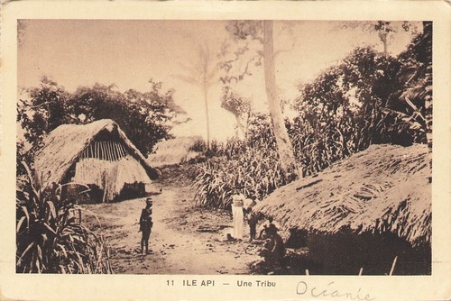 Ozeanien insel api une tribe - ozeanien,