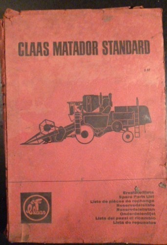 Claas mähdrescher matador - claas,