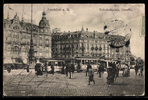Frankfurt main ostseite - frankfurt, main,