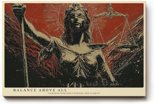 Sinus art wandbild justitia - art,