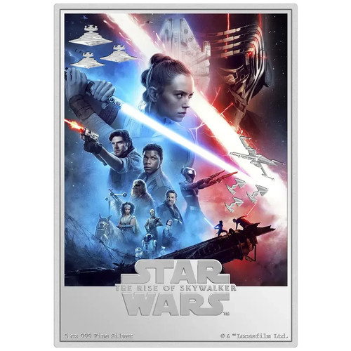 Silbermünze star wars - star, wars™