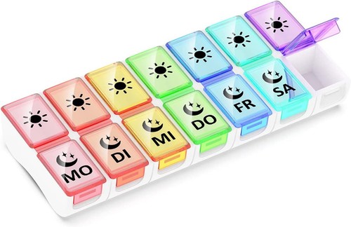 Tablettenbox tage fächer - tablettenbox, 7