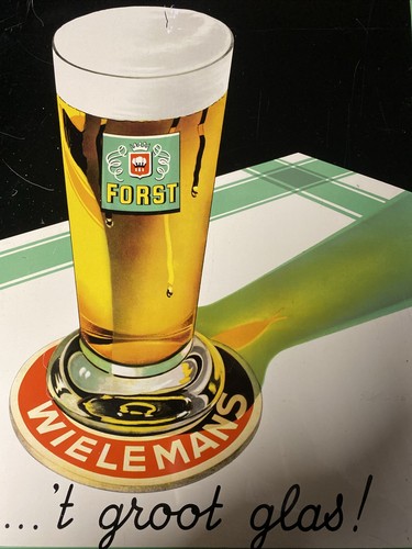 Blechschild wielemans forst - blechschild,