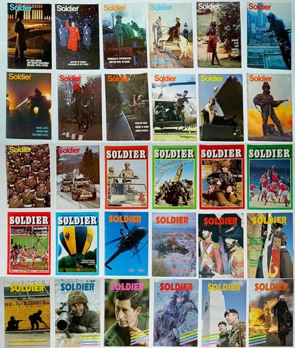 Soldier magazines lot - 30,