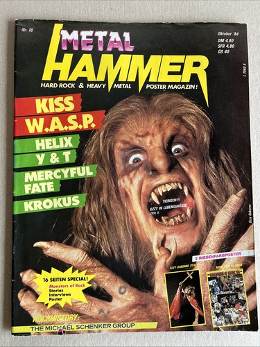 Metal hammer 1984 - hammer, nr.10-