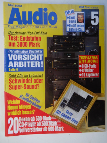 Audio dynaudio - audio, 5/93,dynaudio