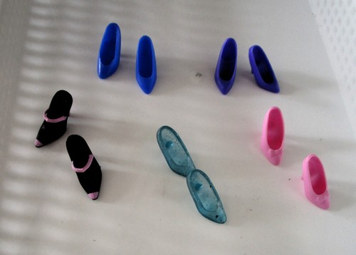 Vintage bunte hohe - hohe, barbie