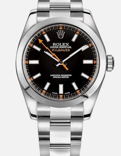 Rolex milgauss stainless - milgauss, steel