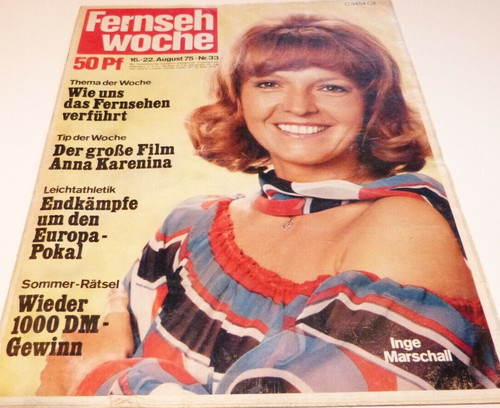 Fernsehwoche 1975 erik - fernsehwoche, 33/1975