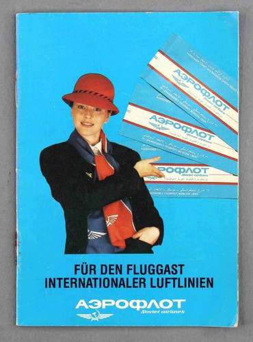 Aeroflot 1989 airline - aeroflot,