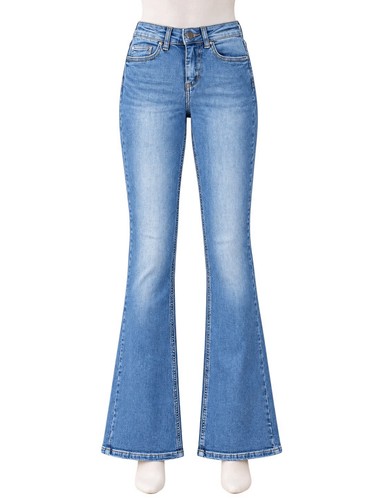 Only damen schlagjeans blau - only,