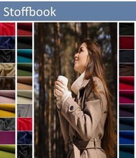 Stoffbook mantel loden stoff - mantel,