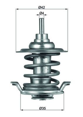Mahle 83 thermostat - mahle, tx