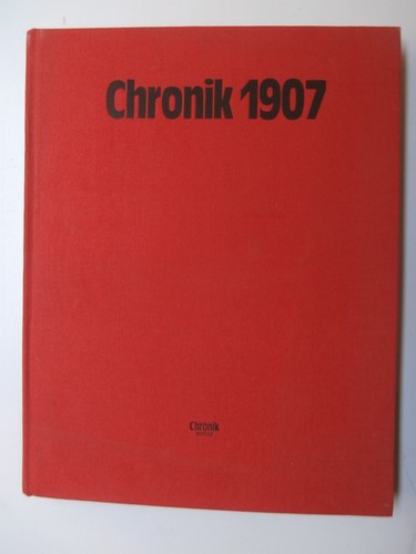 Chronik 1907 tag - tag, für