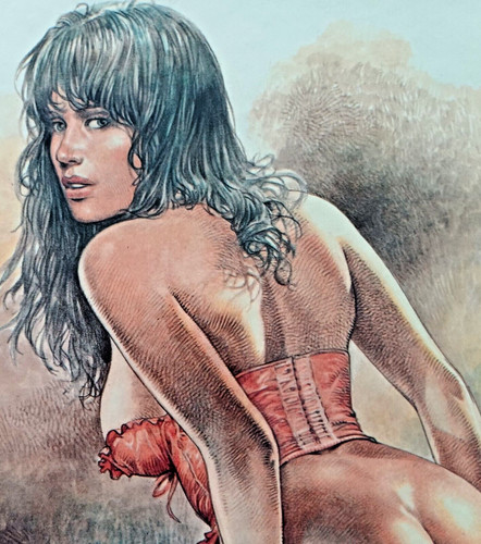 Serpieri erotic comic - erotic, art