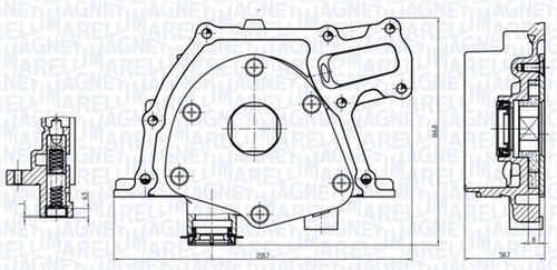 Magneti marelli ölpumpe - magneti,
