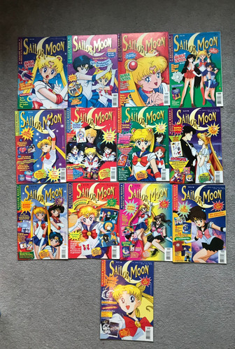 Sailor moon magazin heft - moon,