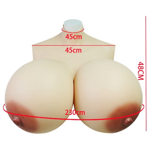 Silicone breast form plate - silicone,