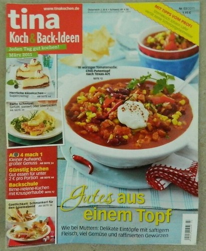 Zeitschrift tina koch - "tina",
