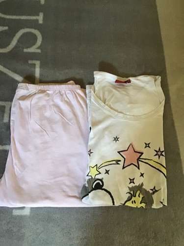 Damen capri schlafanzug snoopy - damen,