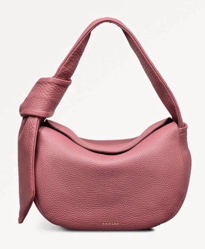 Radley rosa leder handtasche - rosa,