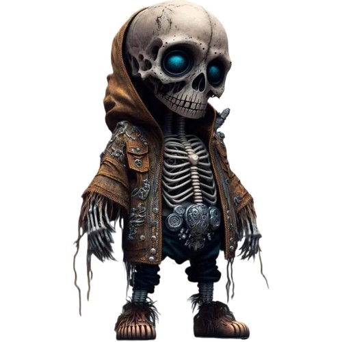 Gothic skelett figuren - skelett,