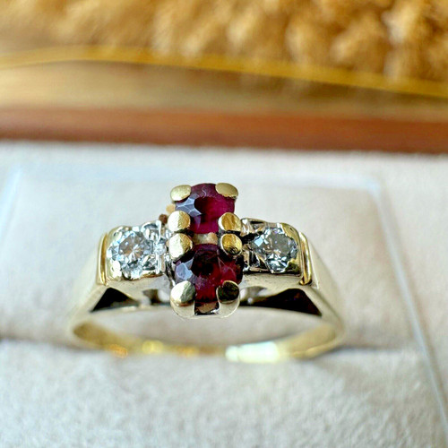 585 gold ring - 585, und